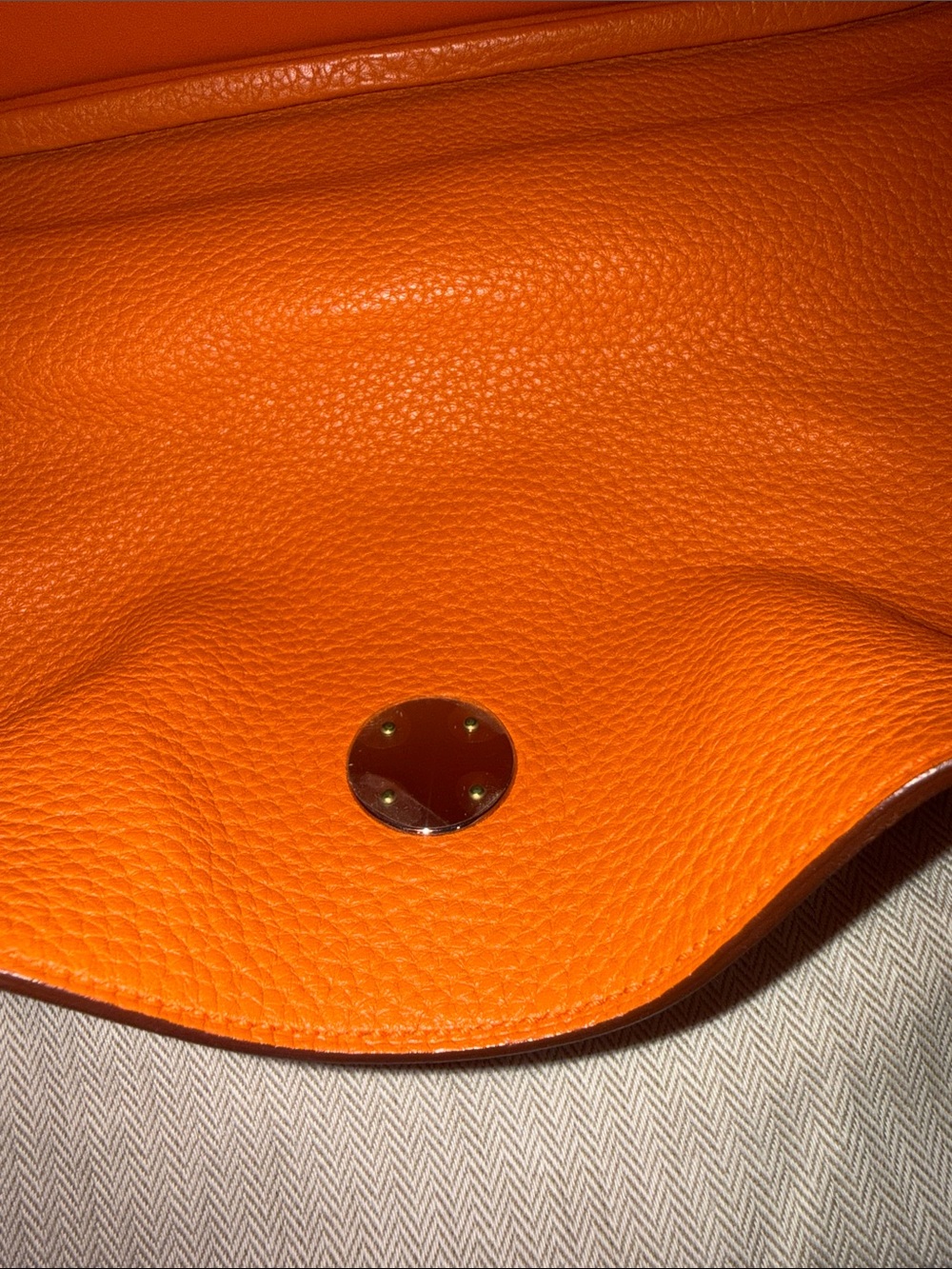 HERMES Clemence Leather Lindy 30 Authentic B23460 - Picture 12 of 12